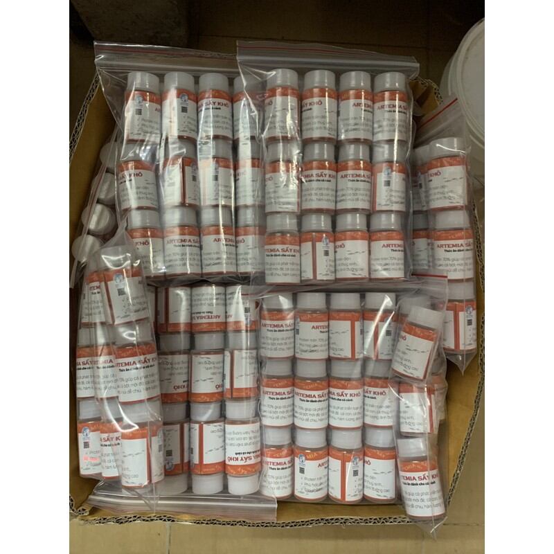 Artemia Sấy Khô 10g : thức ăn cá cảnh