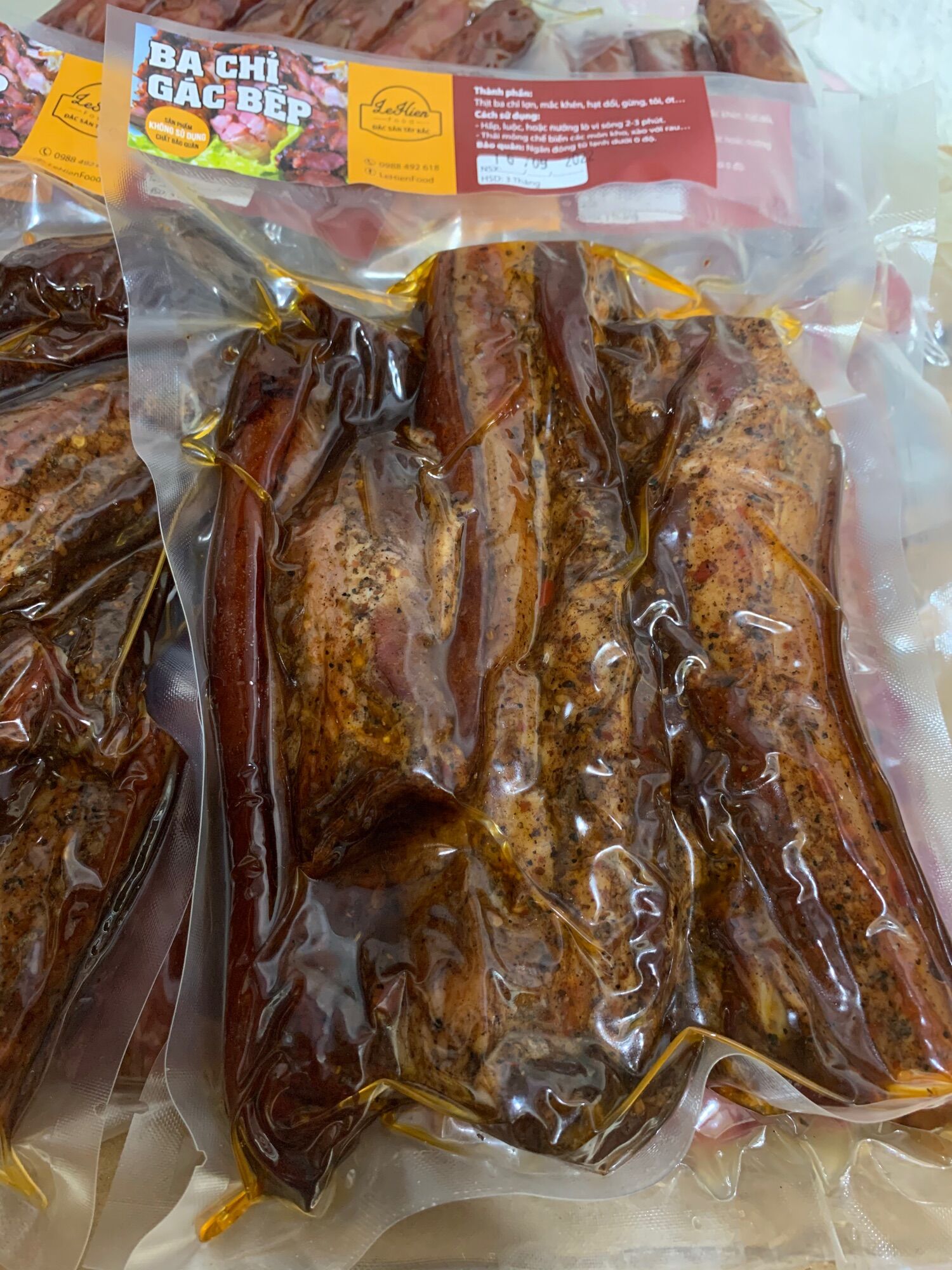 1KG Thịt Ba Chỉ gác bếp Tây Bắc