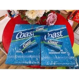 Xà bông cục COAST lốc 16