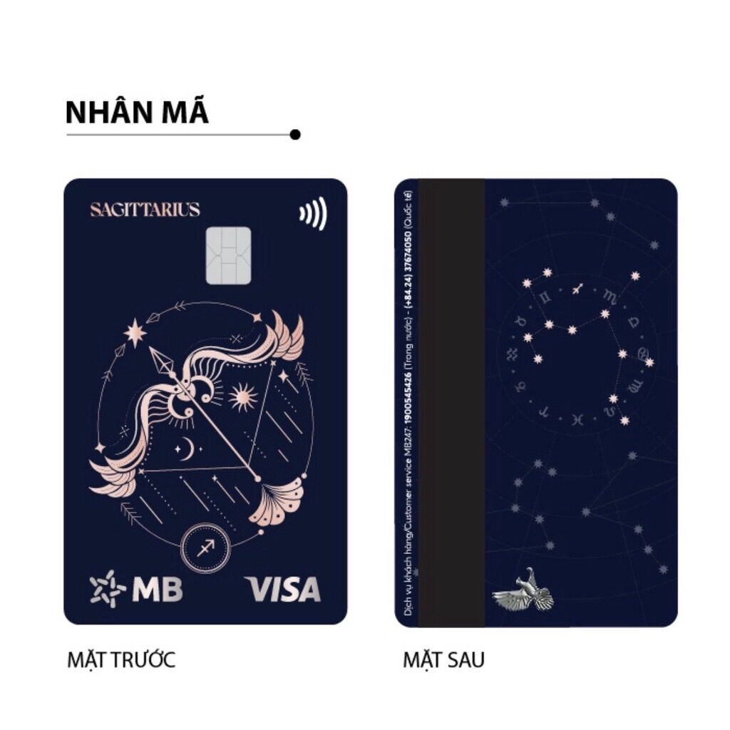  Bộ sưu tập thẻ MB hi collection phiên bản 12 cung hoàng đạo- 