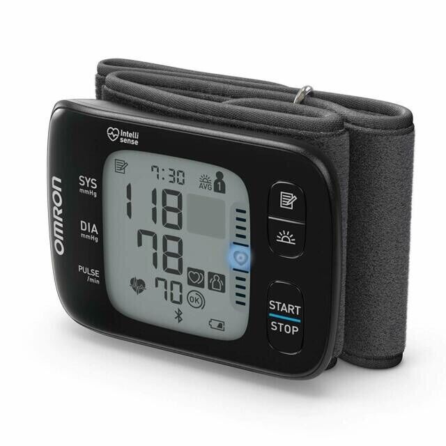 Máy Đo Huyết Áp Omron HEM 6232T (Cổ Tay) -kết  Nối Bluetooth