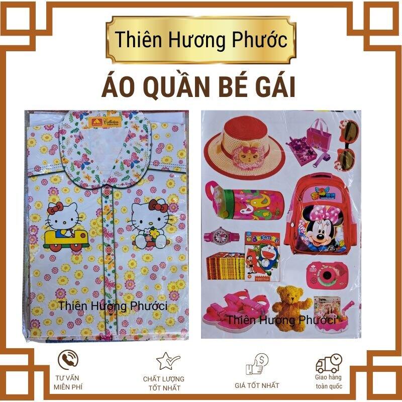 Quần áo bé gái cao cấp vàng mã