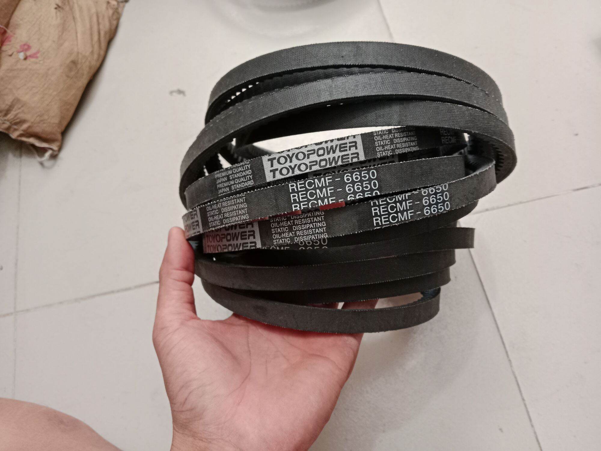 Dây curoa bảng a răng toyopower recmf-6600 6610 6620 6630 6640 6650 6660 6670 6680 6690