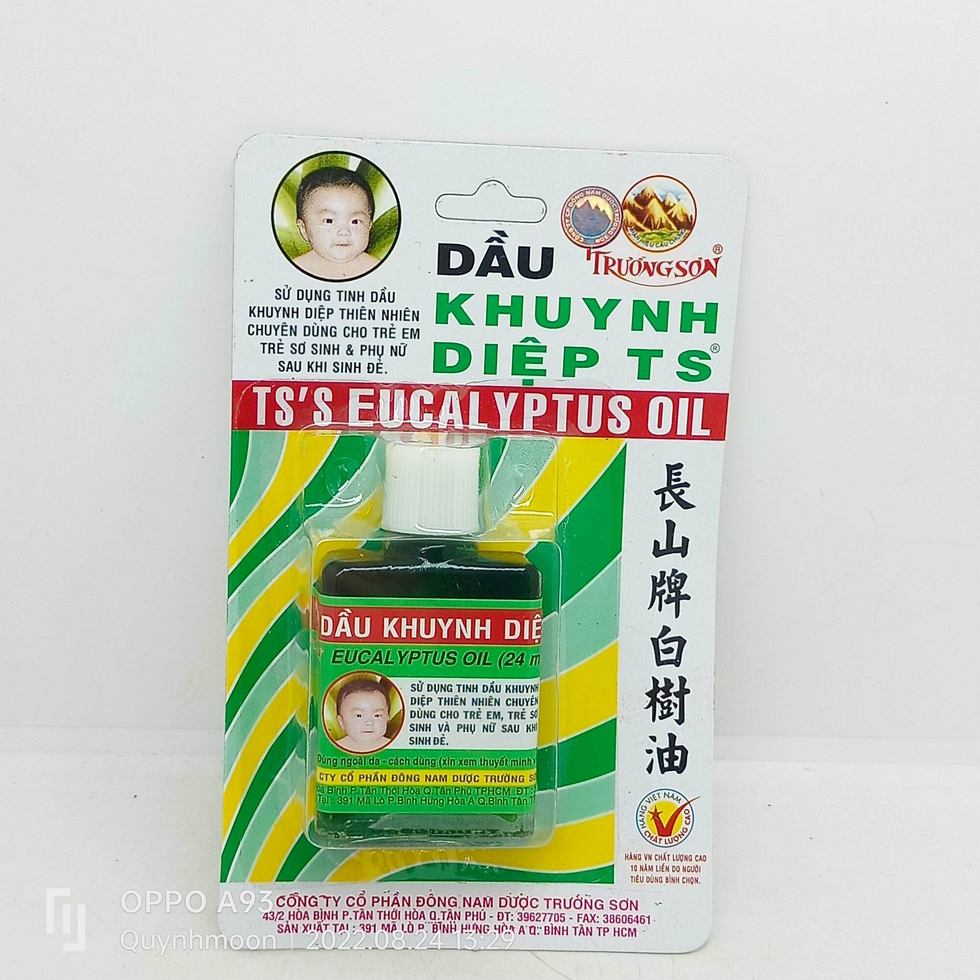 Dầu khuynh diệp TS lọ 24ml
