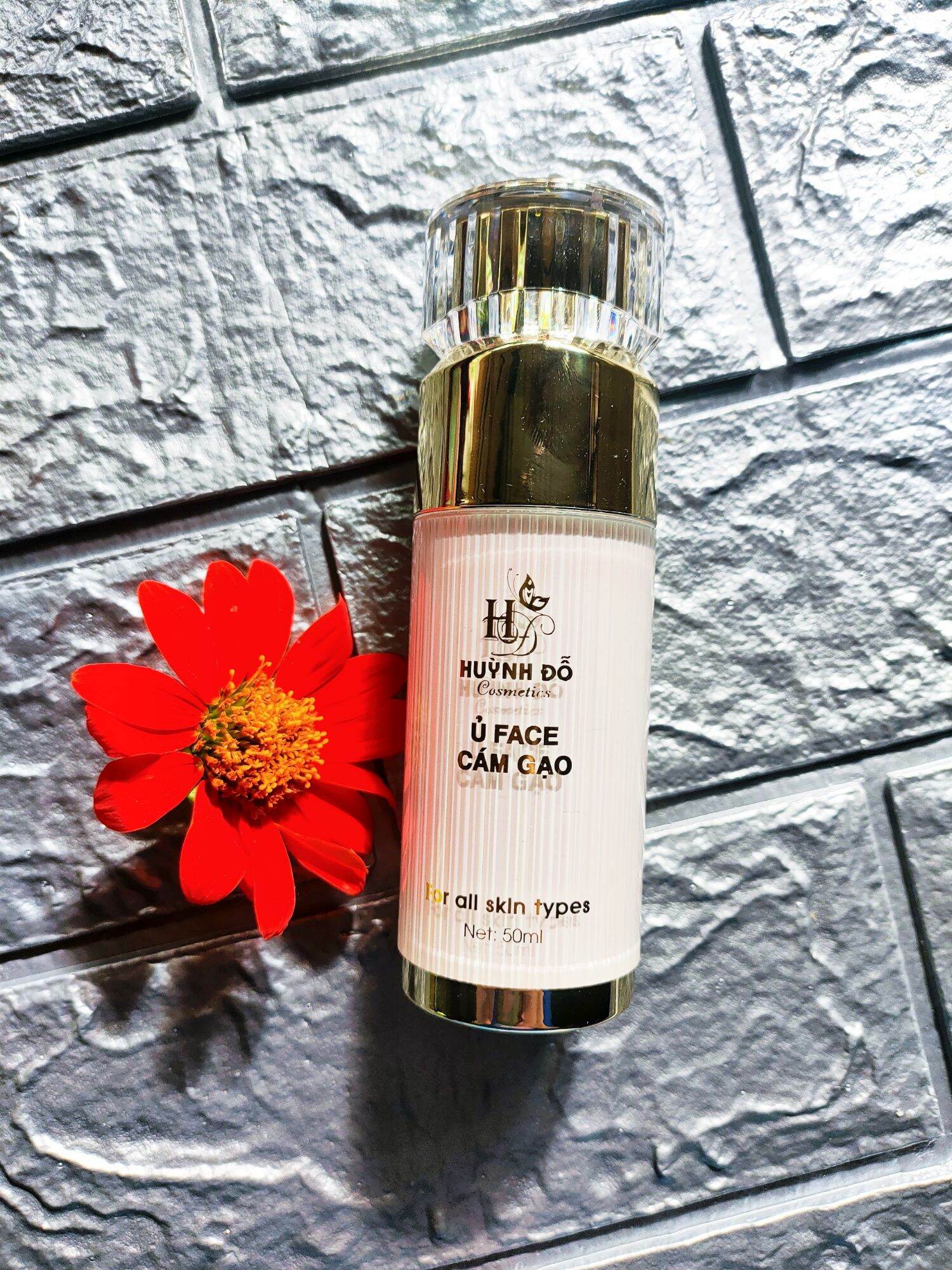 ủ face cám gạo HUỲNH ĐỖ