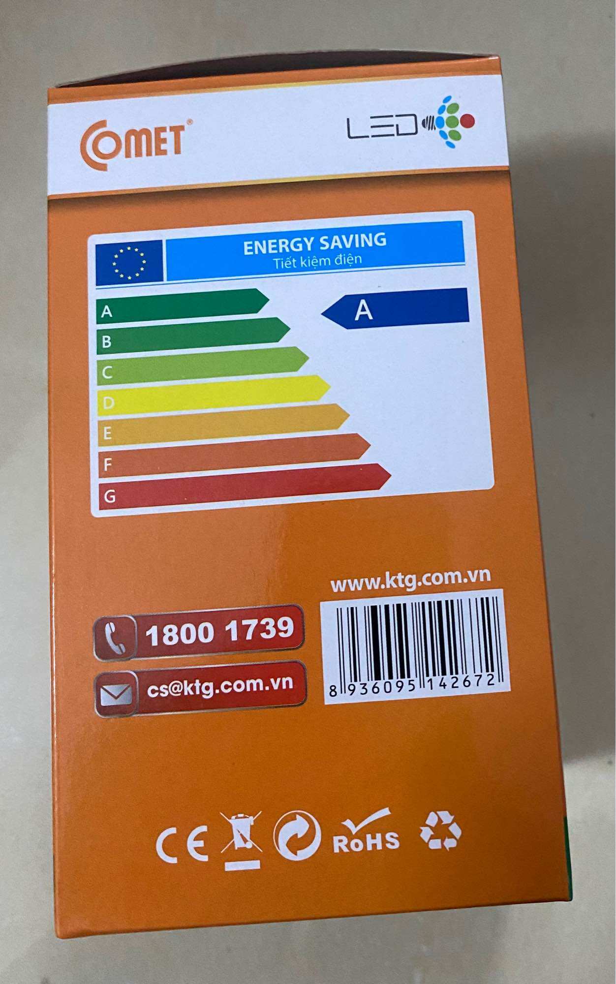 Bóng led trụ công suất lớn COMET CB04F028, 28W