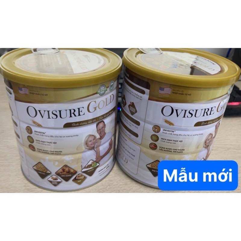 Sữa hạt xương khớp Ovisure Gold lon 650g chính hãng