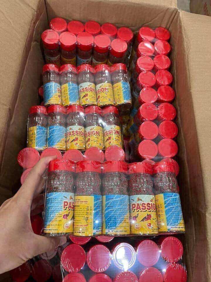 THỨC ĂN  CHO CÁ CẢNH - PASSION LỌ 50GR