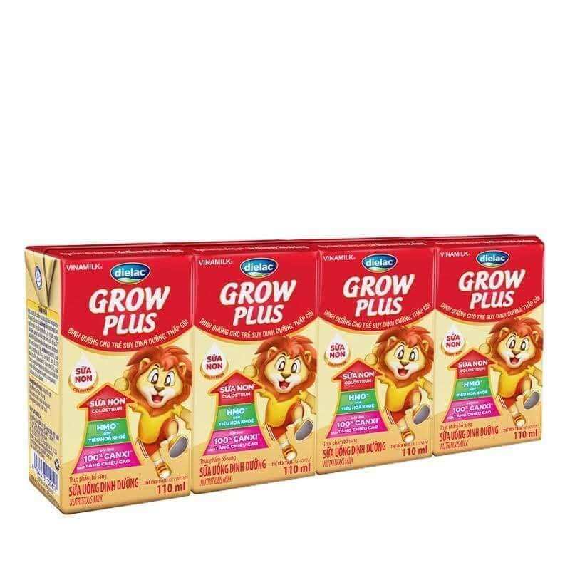 Sữa Grow plus+ đỏ hộp pha sẵn 110ml