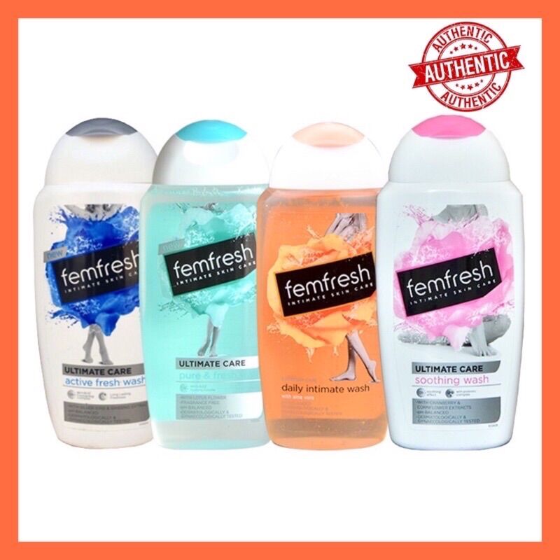 Dung dịch vệ sinh Femfresh Úc màu cam