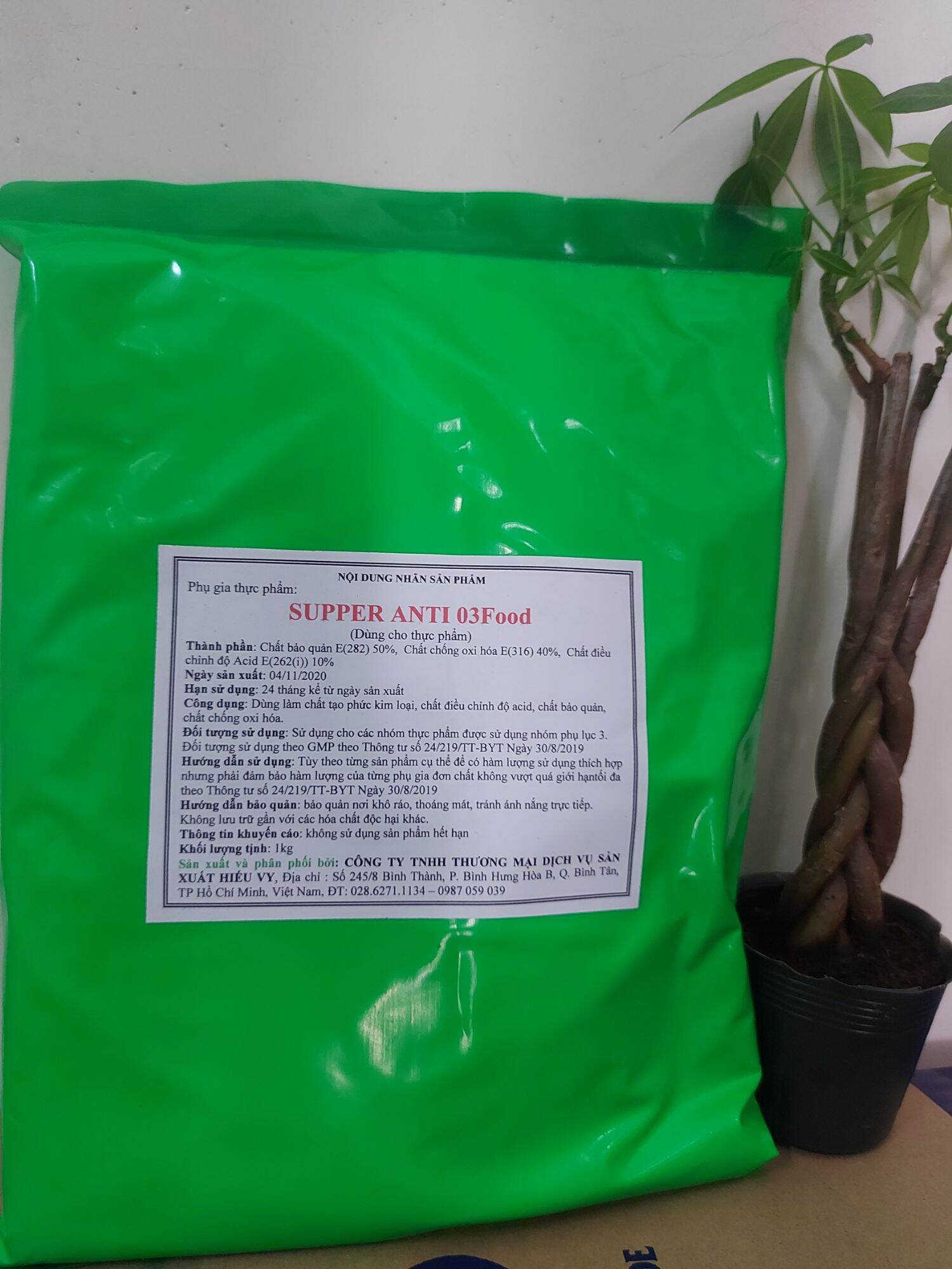 1kg Chất Bảo Quản Benzoat Dạng Bột Mịn