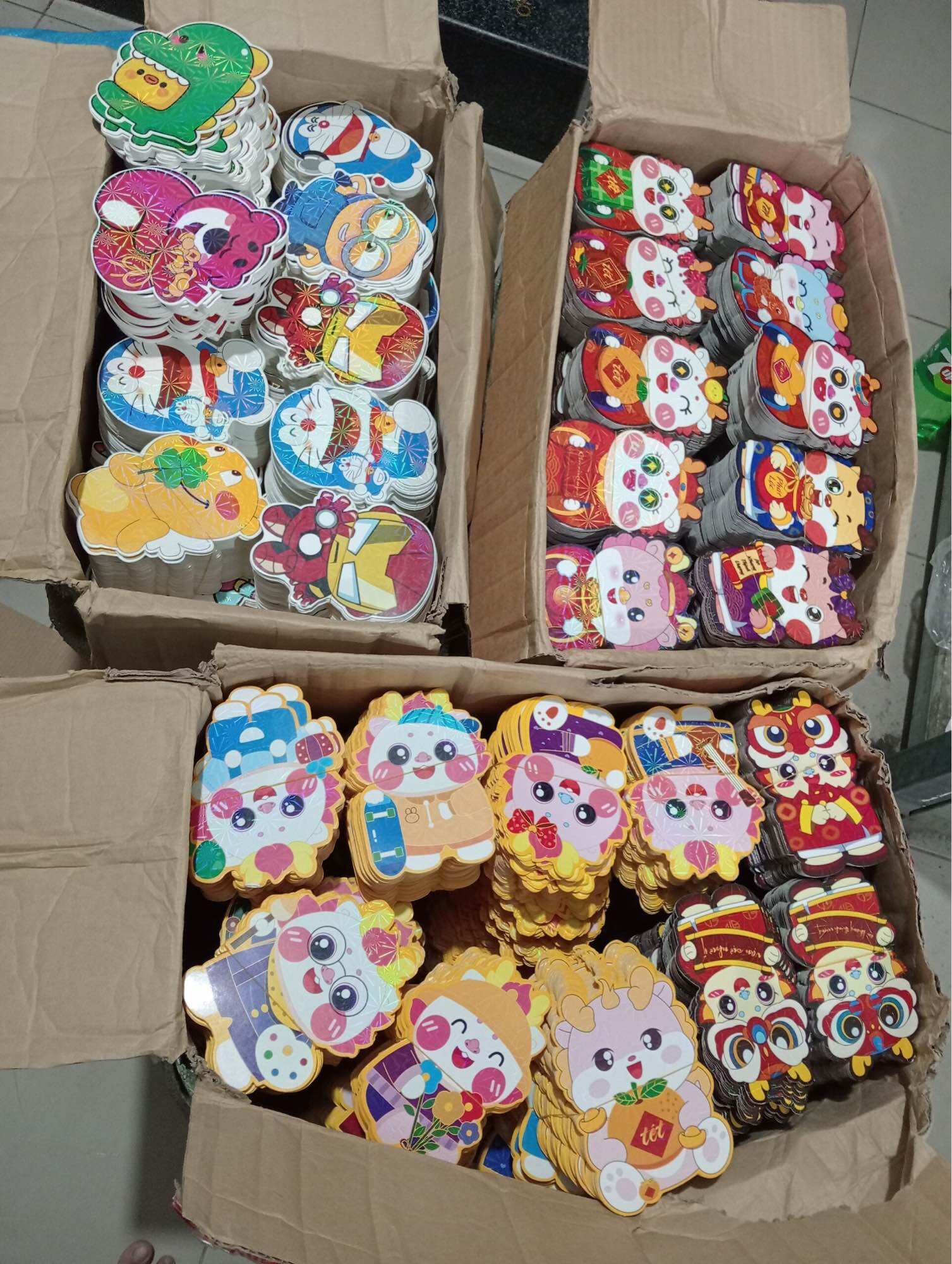 Combo 1000 bao lì xì chibi 2023 xinh xắn