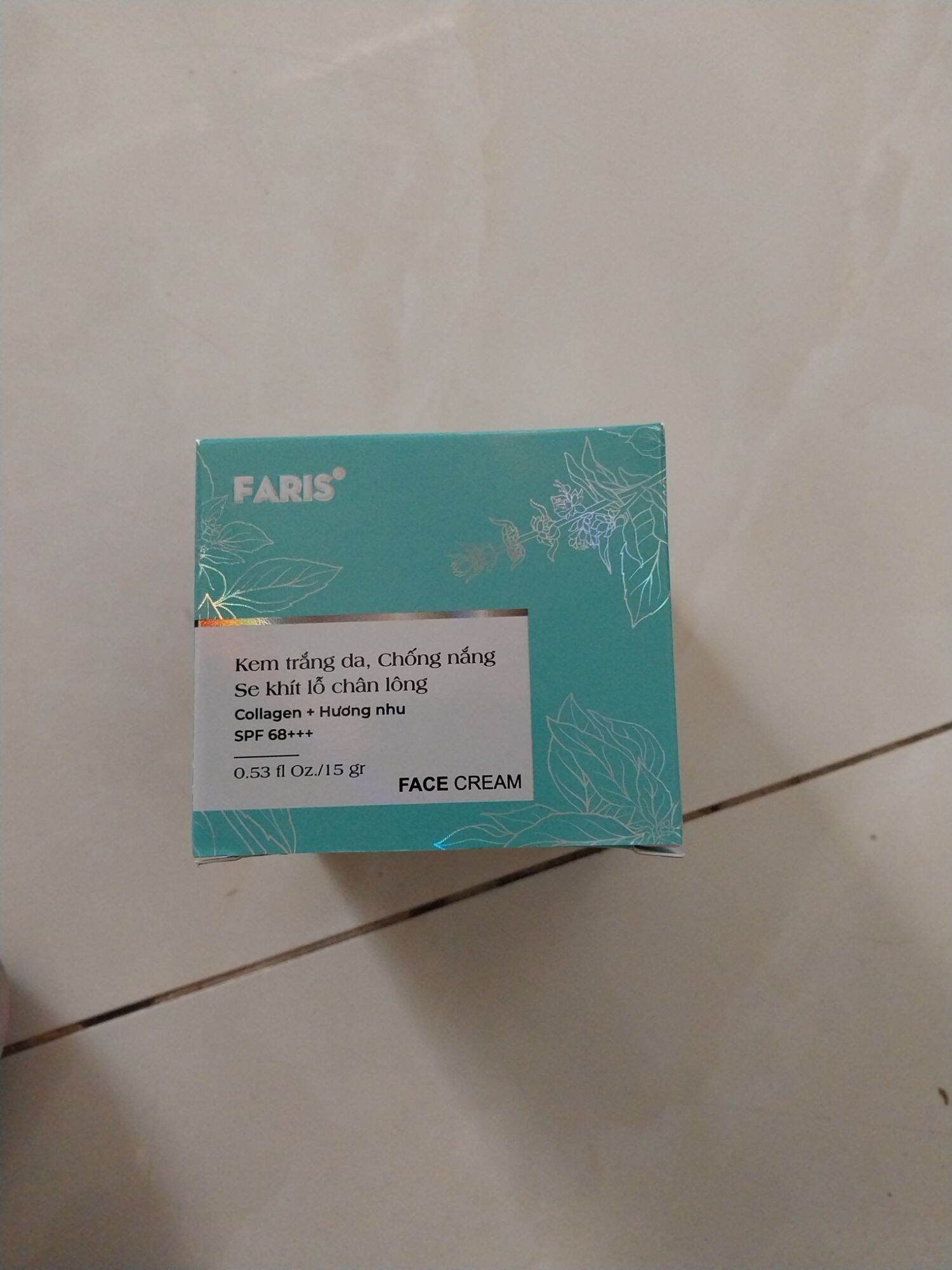 kem dưỡng trắng chống nắng FARIS ,SPF68+++