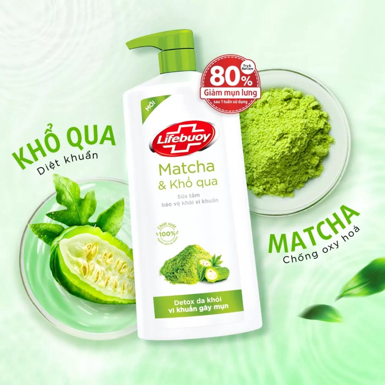 Sữa tắm Lifebuoy Detox  800g