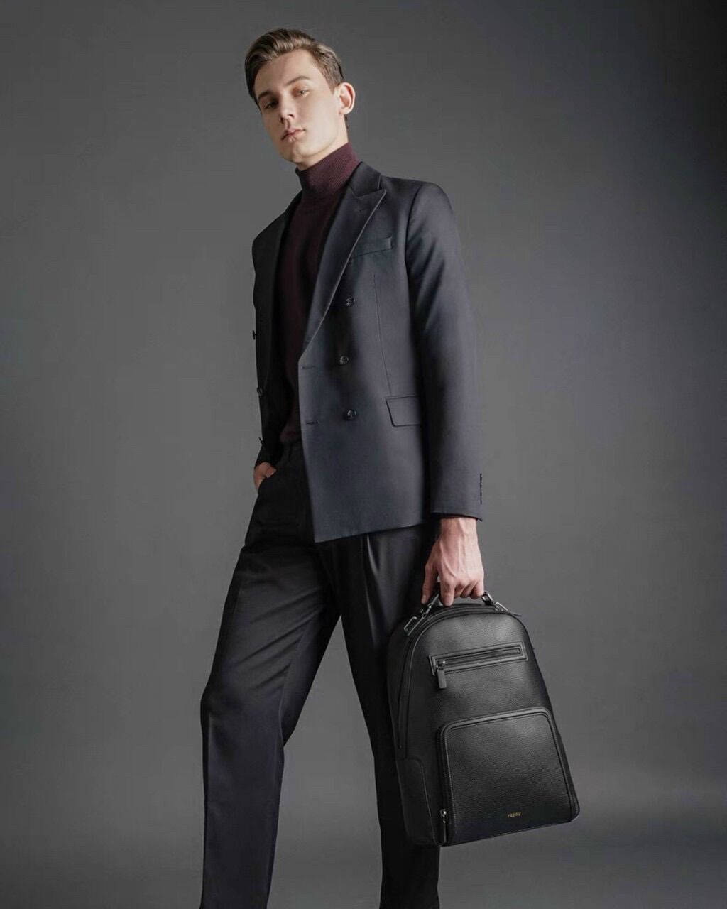 Pedro Embossed Backpack MẪU MỚI NHẤT