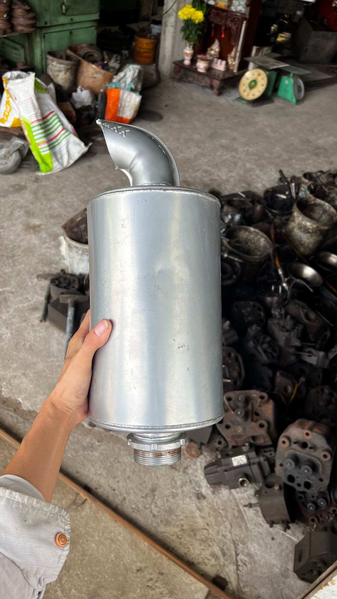 Bô giảm thanh d28,d30 ren 60