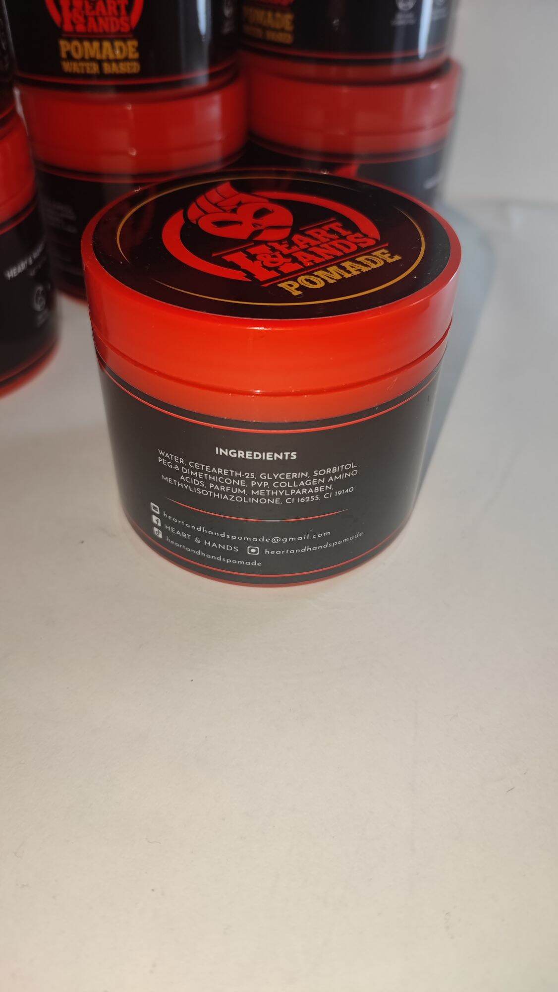 Gel vuốt tóc heart & hands pomade water base
