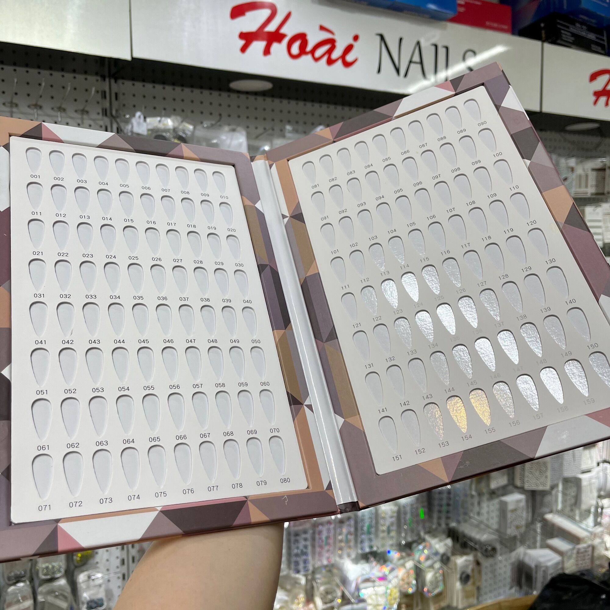 Sổ mẫu 160m giấy