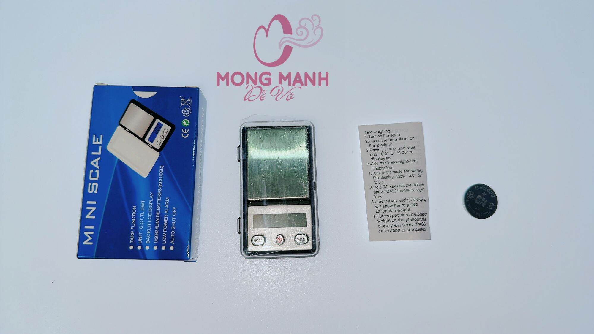 HCM Cân Mini Bỏ Túi 200/0.01g