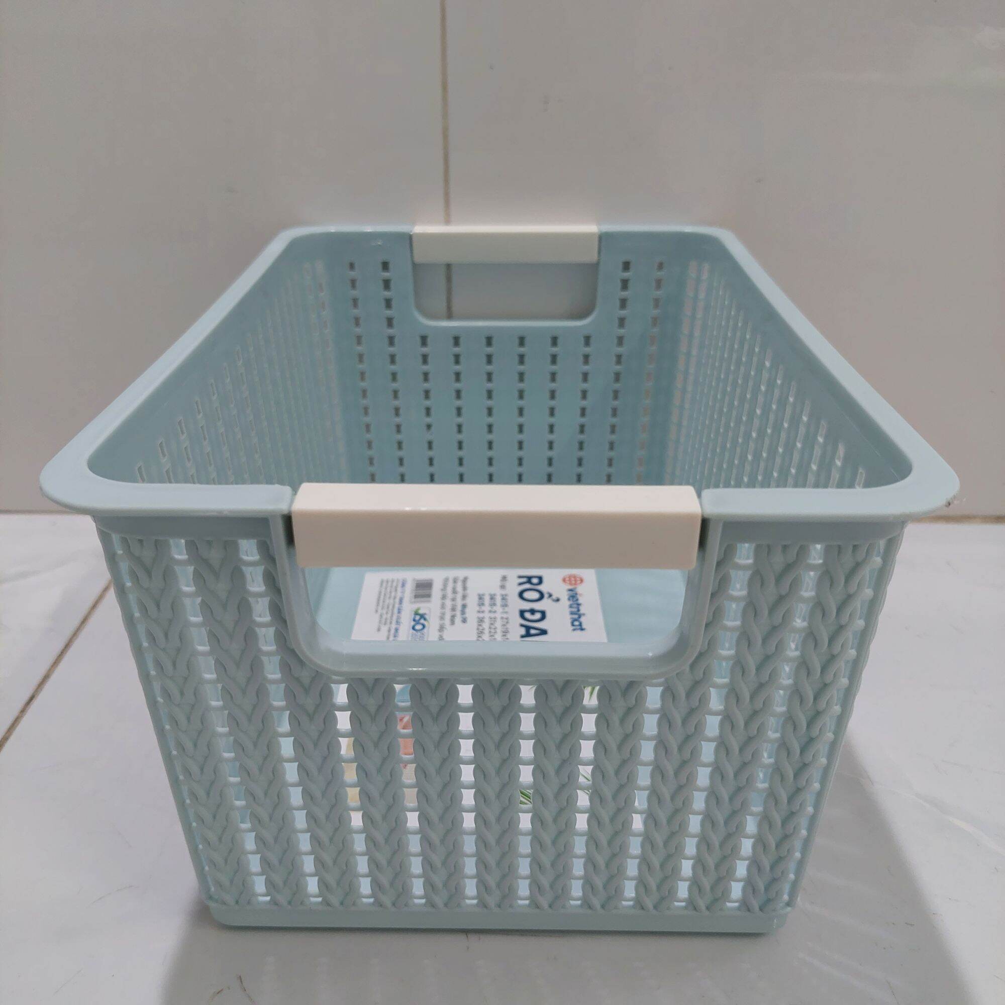 Combo 3 Rổ đan cao nhựa Việt Nhật cao cấp