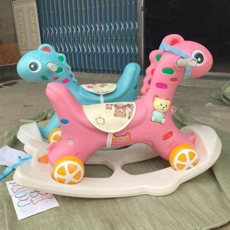 NGỰA BẬP BÊNH CÓ BÁNH XE
