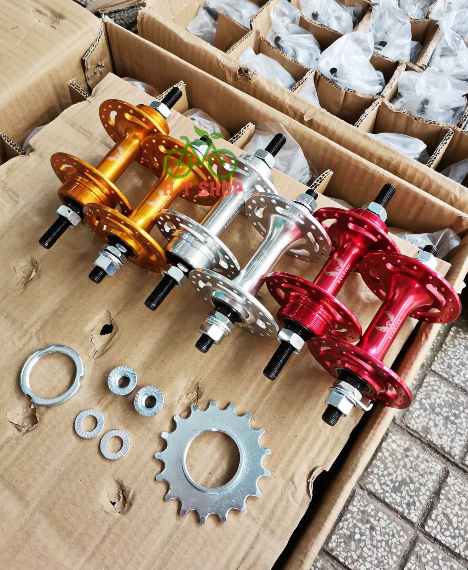 Moay Ơ Hub - Đùm 32,  36 Lỗ Nhôm FIXED GEAR, TRICK