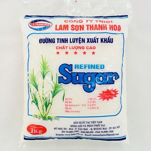 Com bo 2 goi Đường trắng t&uacute;i 1kg