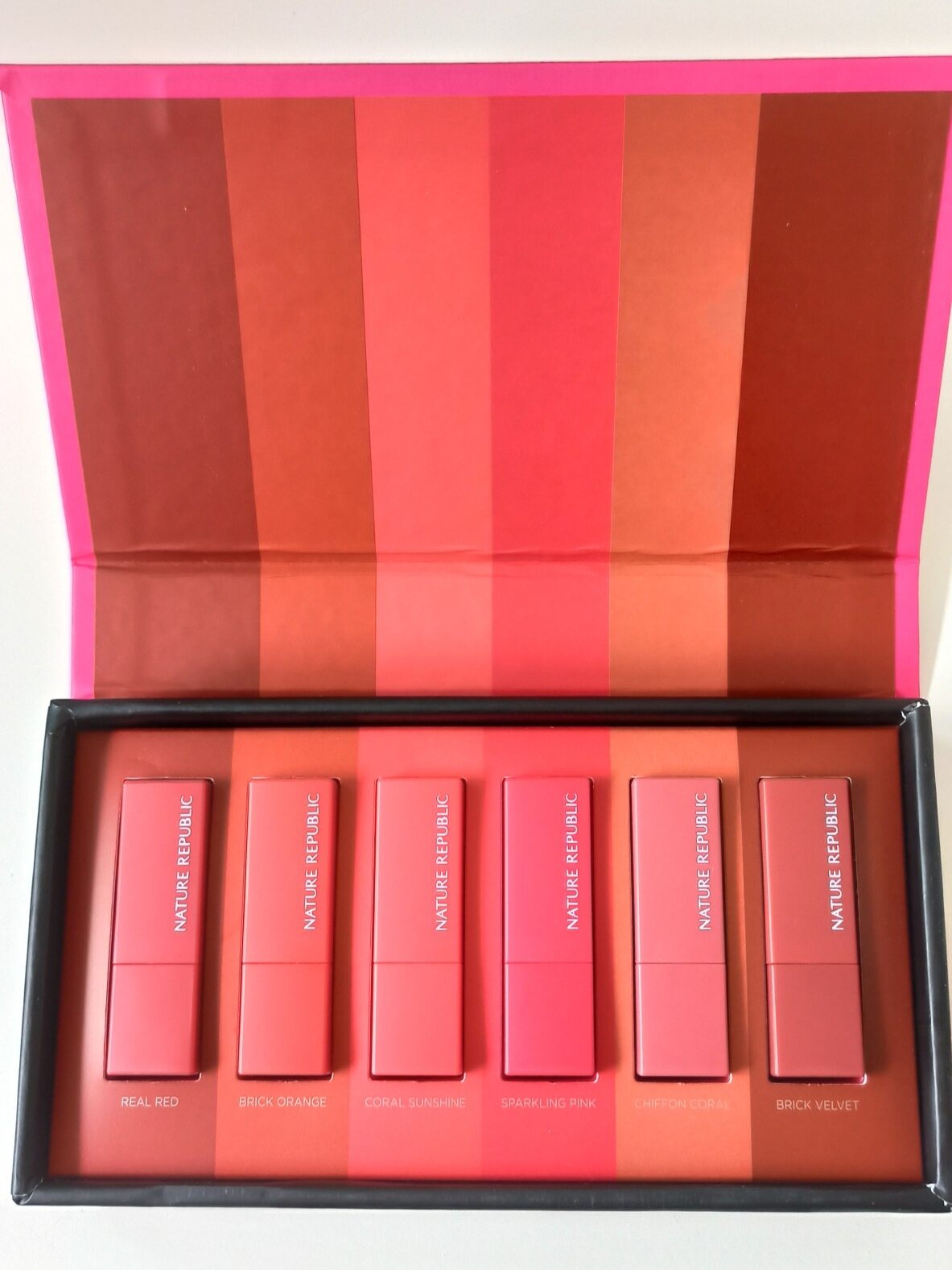 Set Son Natural Republic 6 Màu Hàn Quốc