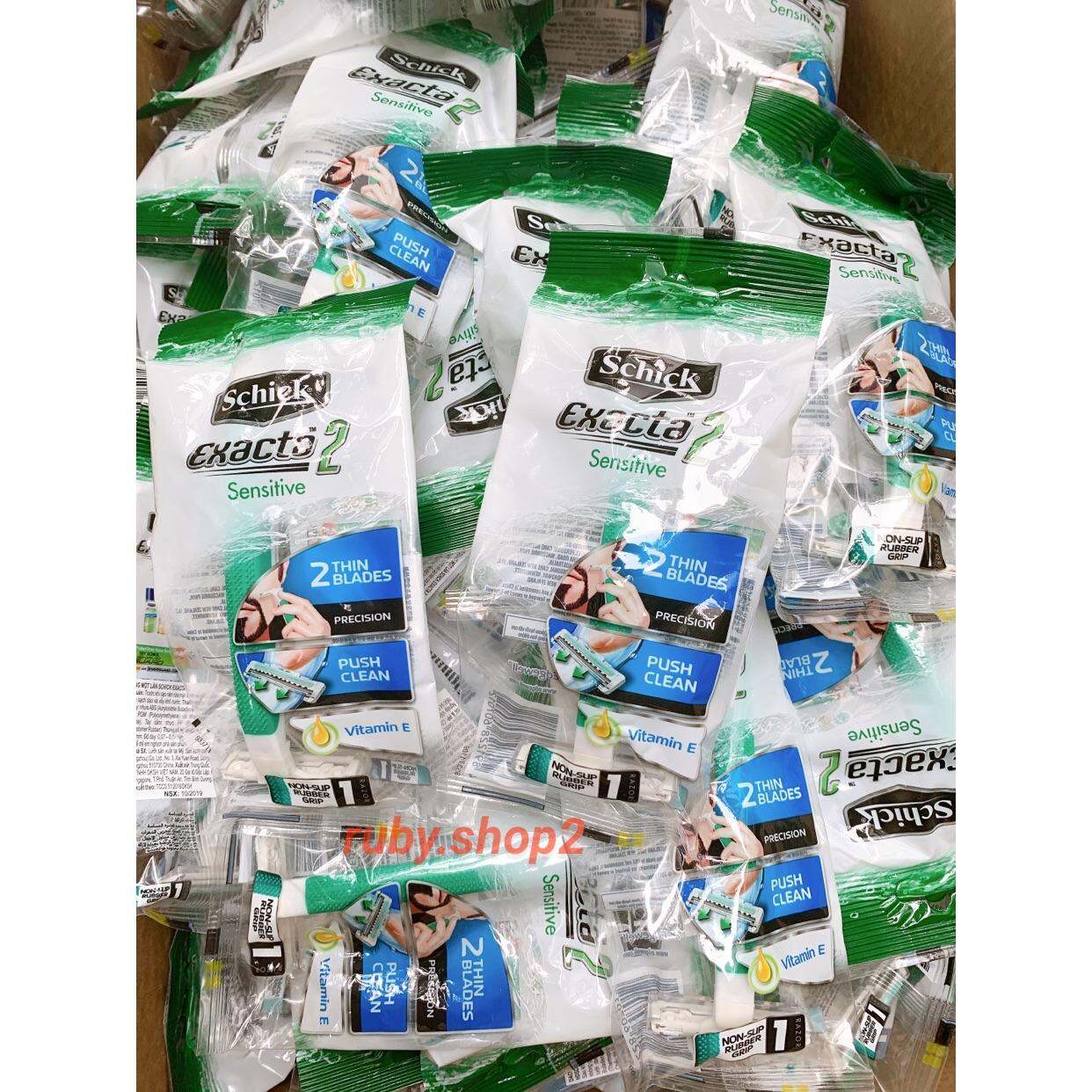 COMBO 10 DAO CẠO DÙNG MỘT LẦN SCHICK EXACTA 2