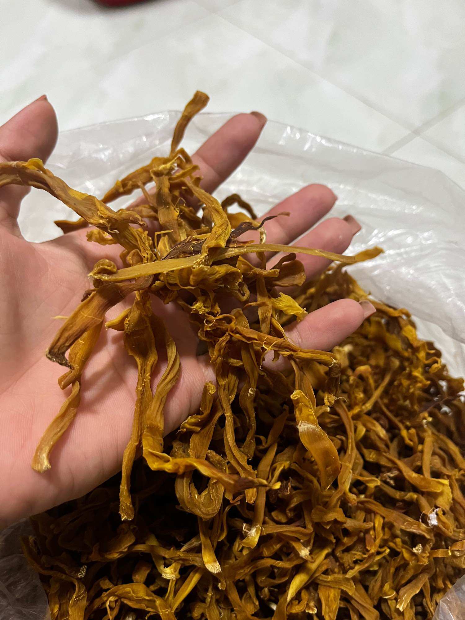 Măng khô tứ quý nhà làm 500g