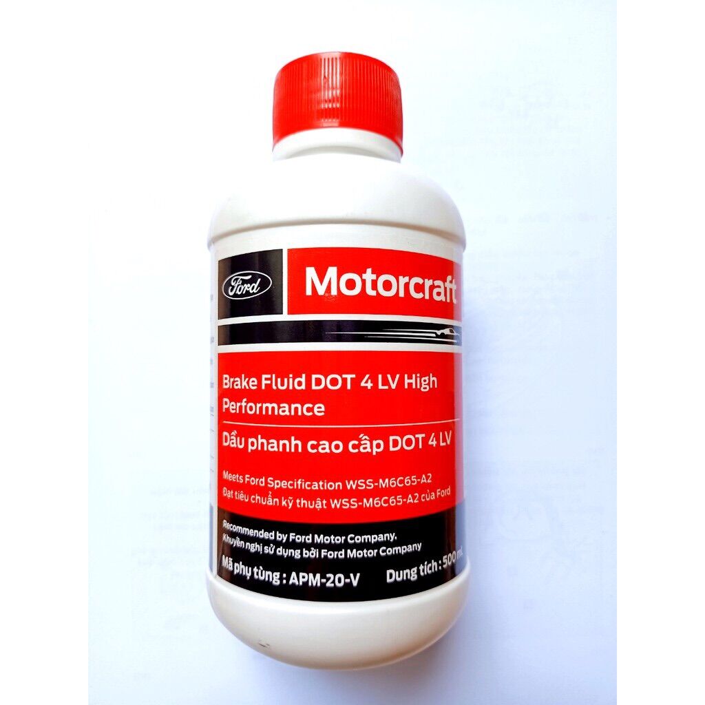 [Chính hãng] DẦU Phanh/Thắng xe hơi Ford DOT4 cao cấp 500ml