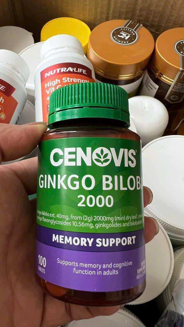 Bổ não Cenovis Ginkgo Biloba 2000