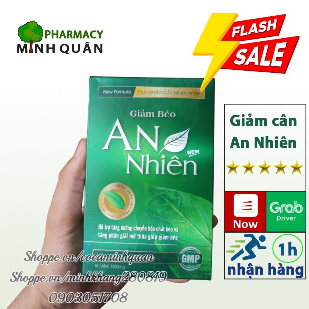 Liệu trình 3 lọ giảm 2-5kg dành cho ngừoi lờn thu.ốc an nhiên