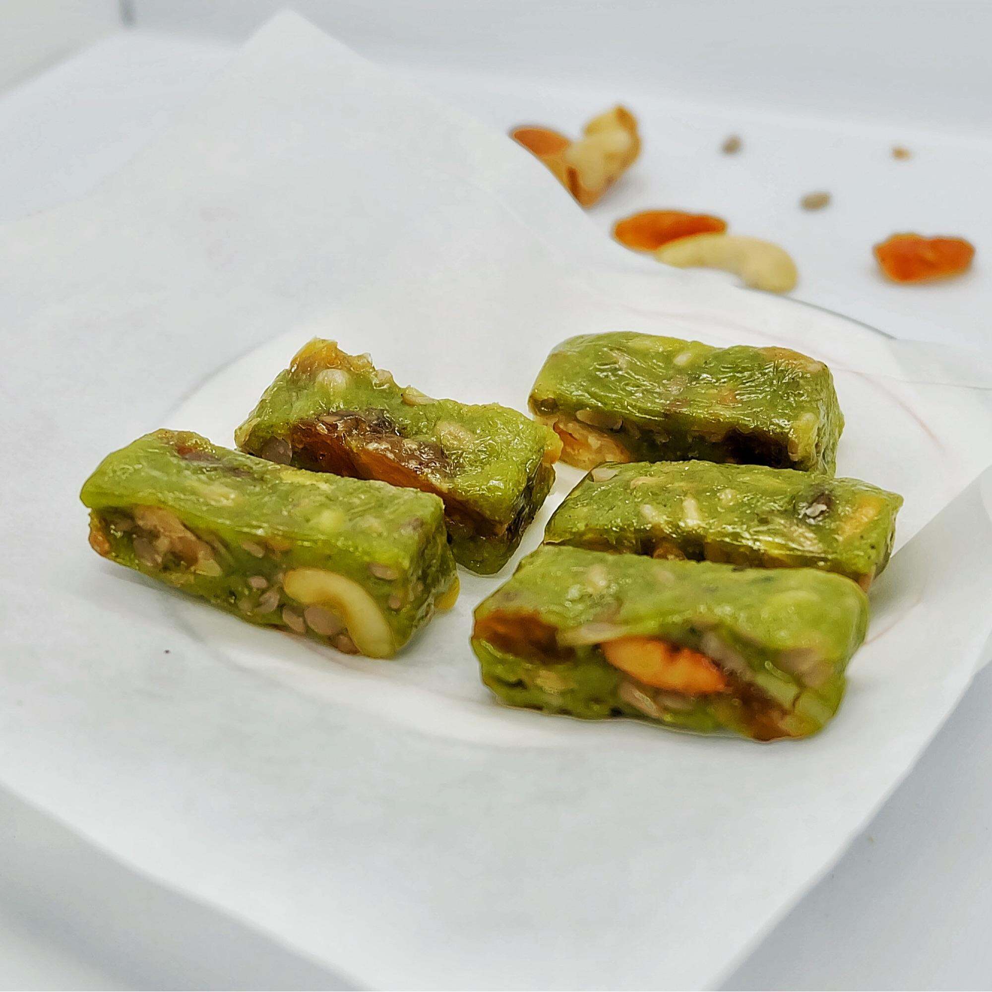 NOUGAT Matcha - kẹo siêu hạt, ít ngọt, healthy