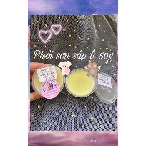 Phôi son sáp lì nấu sẵn-nguyên liệu làm mỹ phẩm handmade