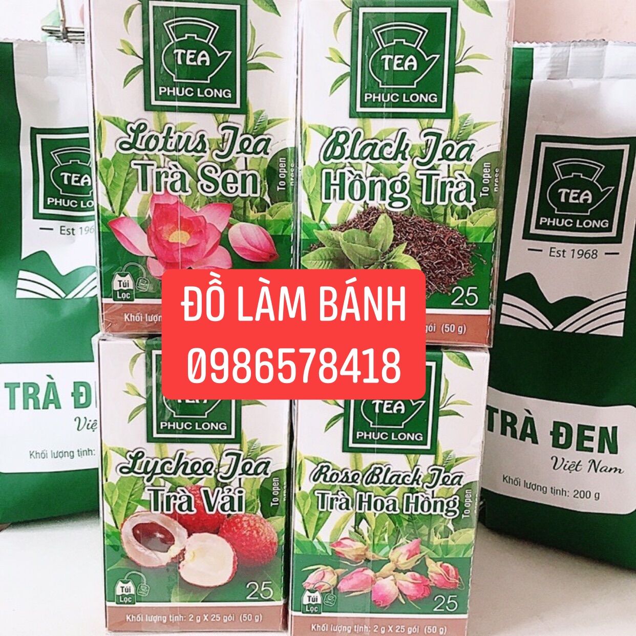 Trà túi lọc Phúc Long