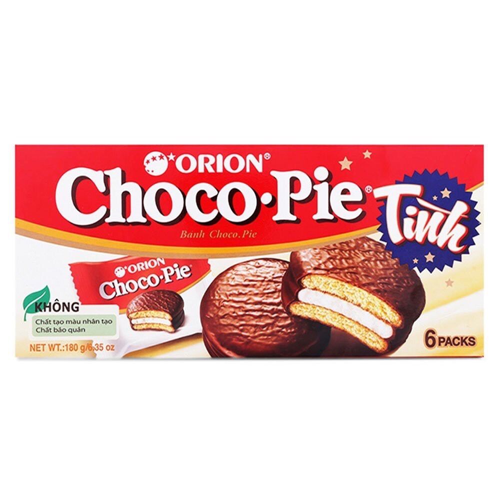 Combo 6 cái bánh choco-pie socola tình