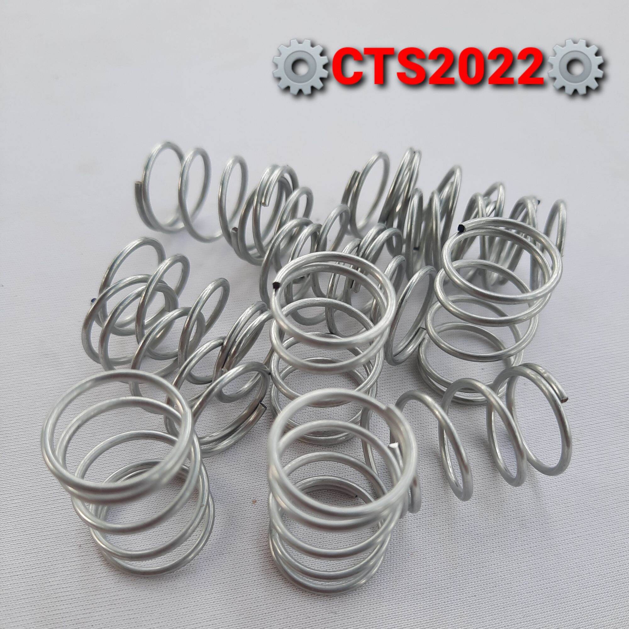 Lò xo nén phi 17mm sợi thép 1.2mm