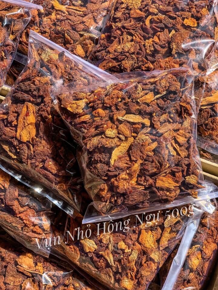 Khô bò hồng ngự thanh chì giòn rụm 500g - vụn nhỏ
