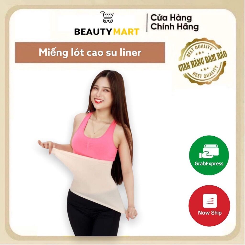 Miếng Lót cao su liner Chống Hằn ngứa Áo Mặc Trong đai latex nịt bụng - Chính hãng