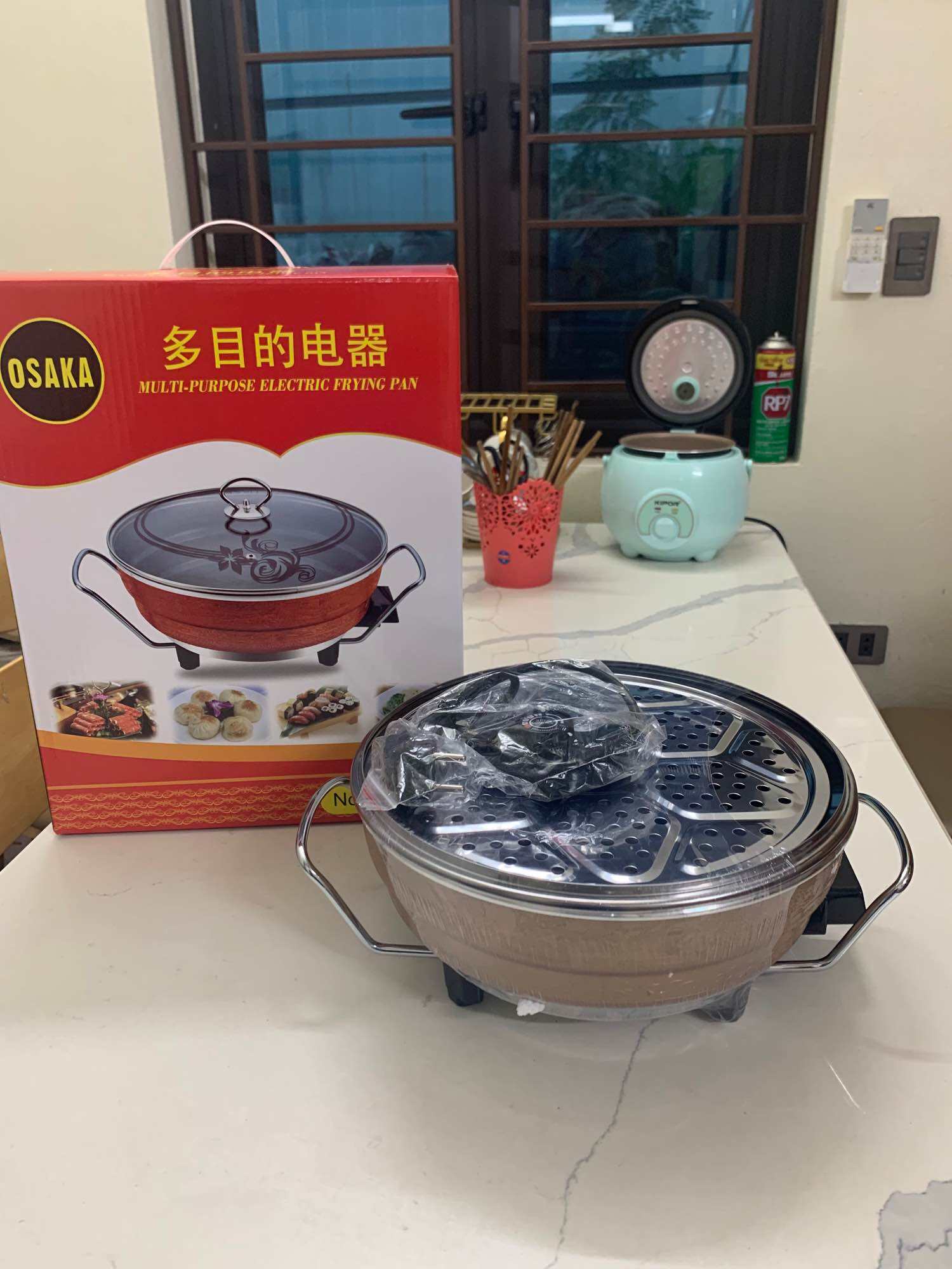 Nồi Lẩu Điện Đa Năng OSAKA Cao Cấp Công Nghệ Nhật Bản [ BH 1 NĂM]