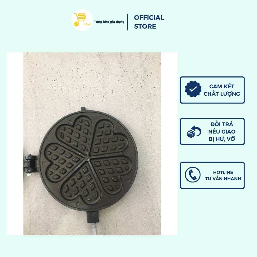 Khuôn Làm Bánh Kẹp, Khuôn Nướng Bánh Tàn Ong Lớn Chống Dính, Dễ Vệ Sinh MTA-MART2