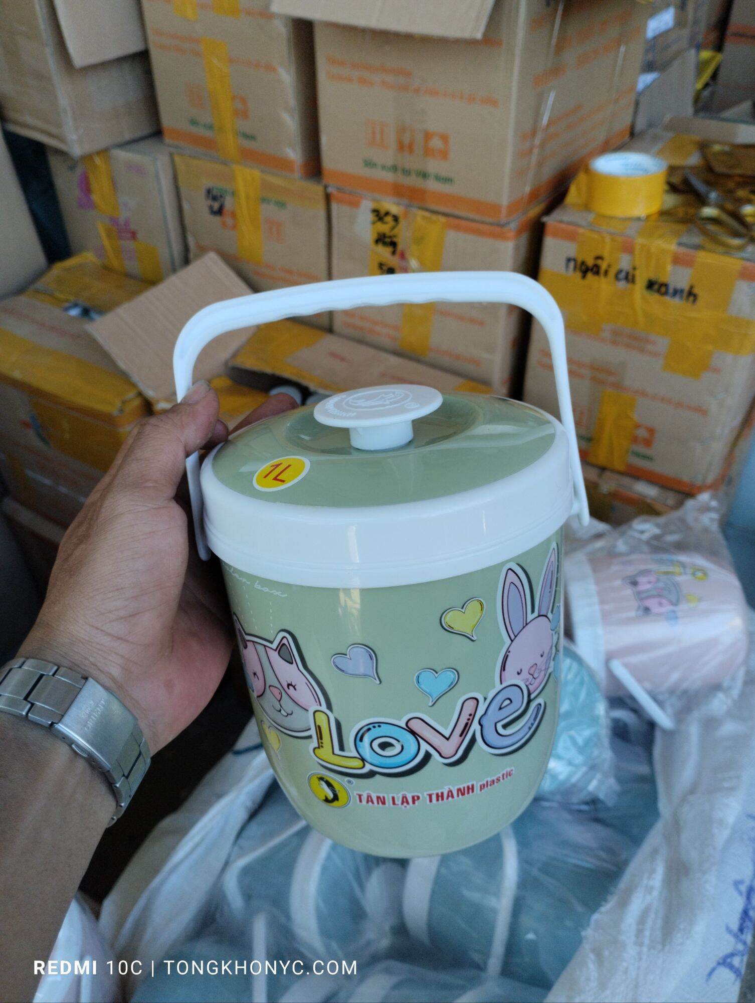 Bình Đá Mini 1L Giữ Nhiệt Tân Lập Thành Hot Trend