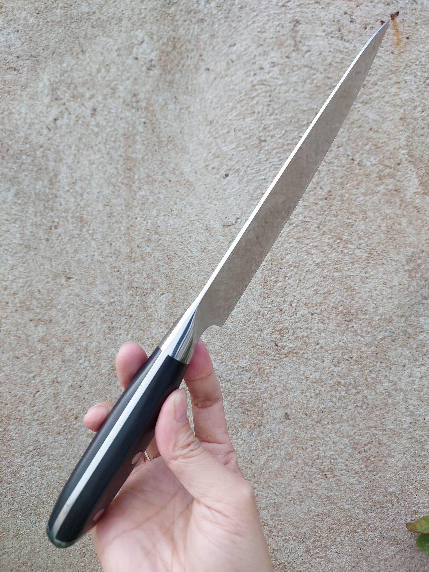 Dao thái thịt cán gỗ hàng Nhật, dài 33cm, sắc bén