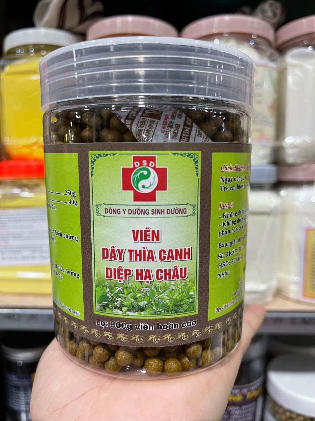 Viên dây thìa canh diệp hạ châu Dưỡng sinh đường 500gr, giúp hạ đường huyết, giảm mỡ- TÂY BẮC FOOD 27
