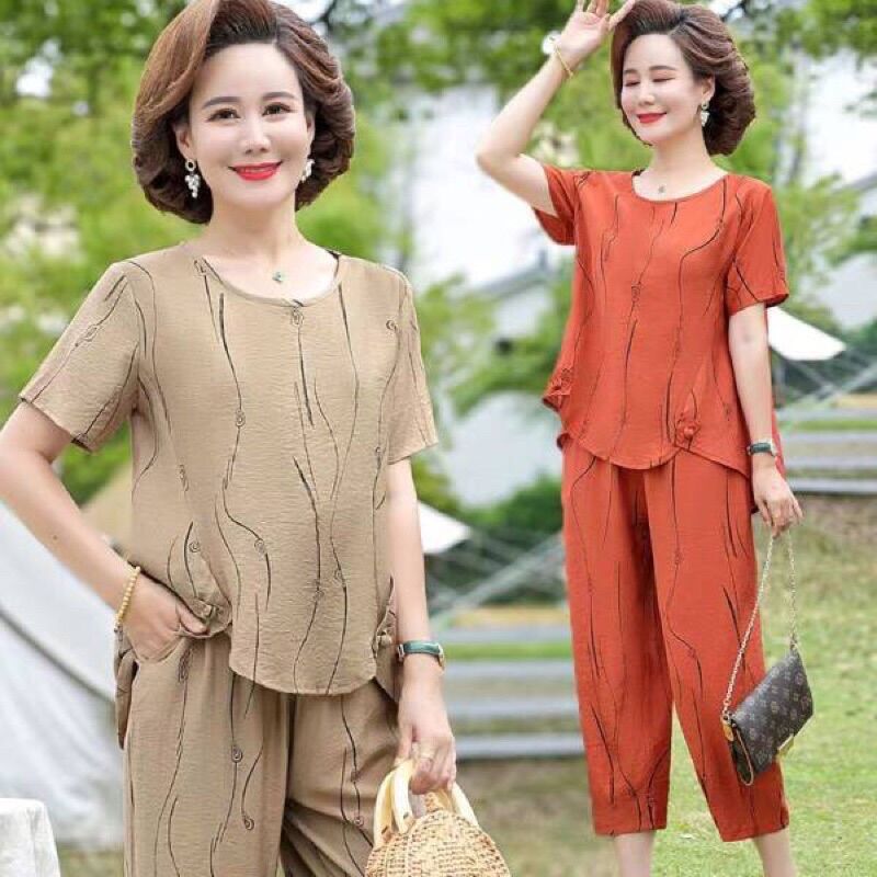 Bộ lửng ở nhà vải lụa siêu đẹp