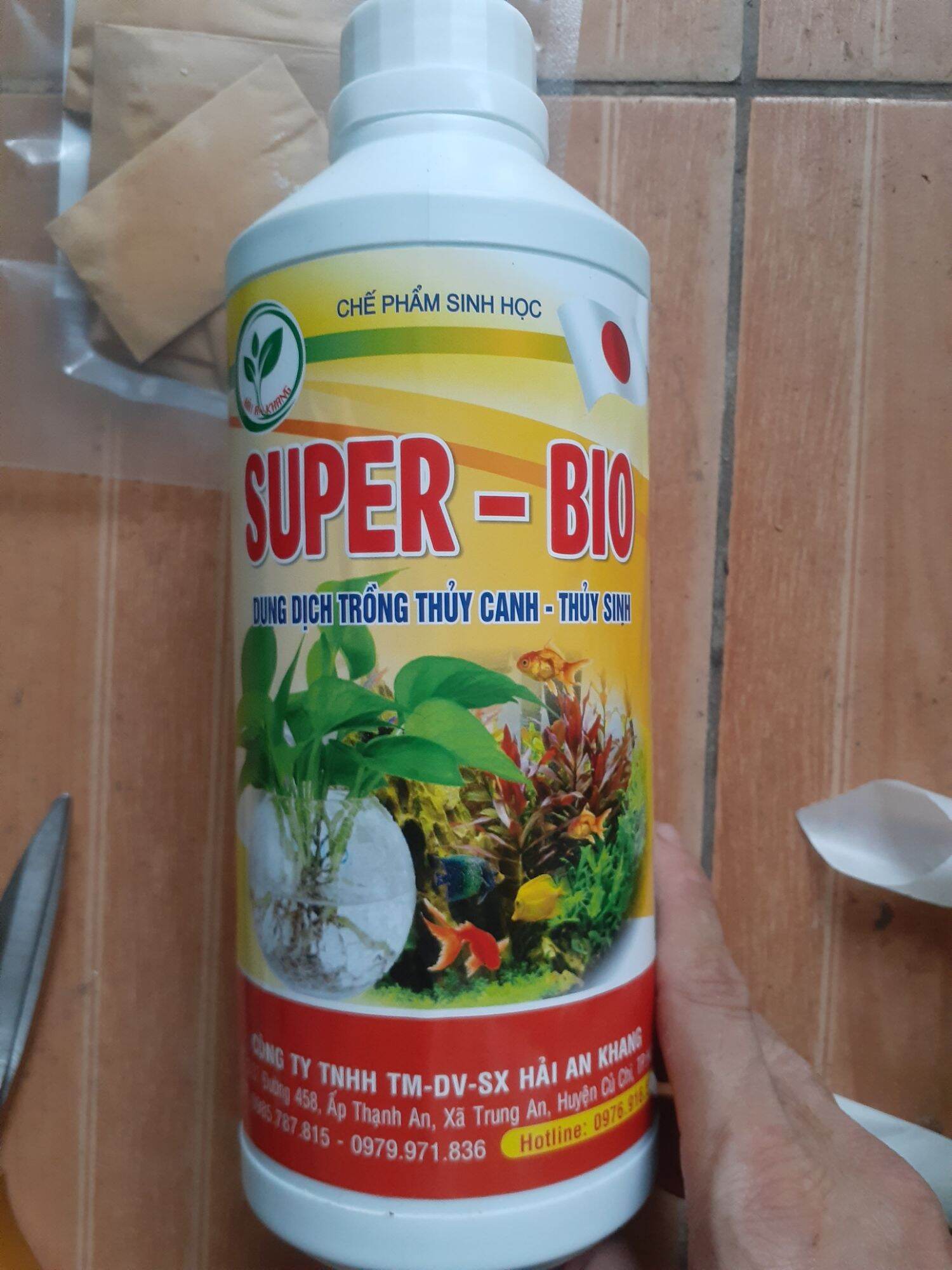 DUNG DỊCH THỦY CANH SUPER- BIO CHAI 1 LÍT