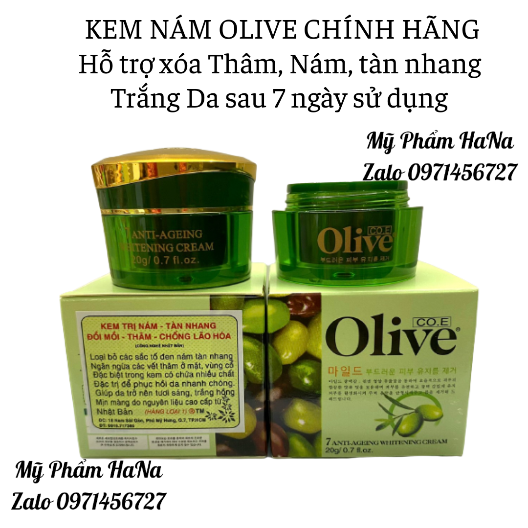 Kem Nám Trắng Da OLIVE Chính Hãng