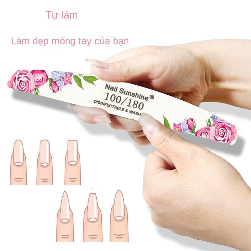 Dũa Móng Tay 2 Mặt Dùng Một Lần Rose Wood (50pcs)