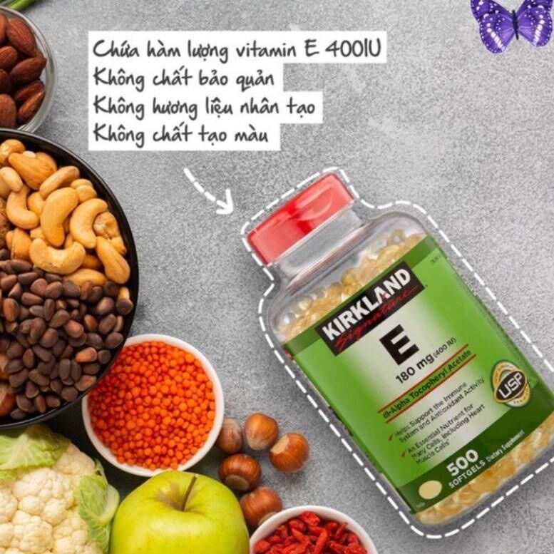 Vitamin E kirkland 500 viên Mỹ